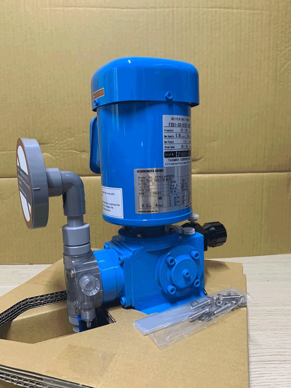 Bơm định lượng Tacmina Nhật - Ảnh 2